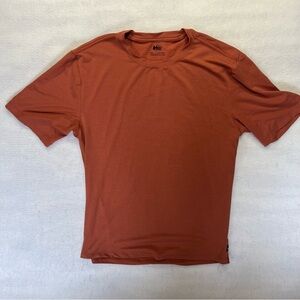 REI Men's Short Sleeve Tee in Rust